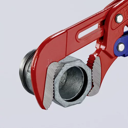 KNIPEX Csőfogó S-pofa gyorsállítással 420mm 45° 1 1/2" 83 60 015