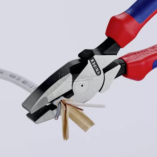 KNIPEX Kábelfogó "Lineman's Pliers" feketére foszfátozott 240mm 09 01 240