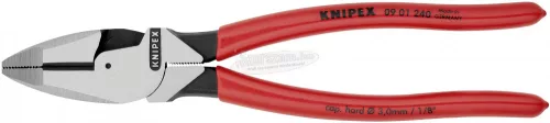 KNIPEX Kábelfogó "Lineman's Pliers" feketére foszfátozott 240mm 09 01 240