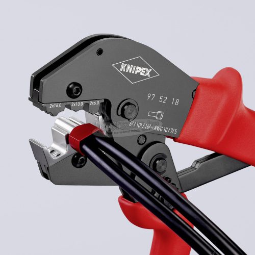 KNIPEX 97 52 18 Krimpelőfogó 97 52 18