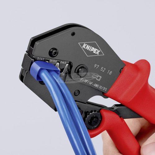 KNIPEX 97 52 18 Krimpelőfogó 97 52 18