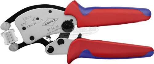 KNIPEX Twistor16 97 53 18 SB Krimpelőfogó 0.14-16mm² 97 53 18 SB