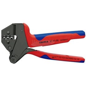   KNIPEX 97 43 66 1db 0.5-6mm² Cserélhető krimpelőbetétekkel 97 43 66