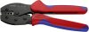 KNIPEX Áttételes saruzó fogó, szigeteletlen csúszósaruhoz 0,1-2,5mm², AWG27-13 9752 34 97 52 34 SB