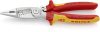 KNIPEX Elektromos szerelőfogó szigetelt krómozott 200mm VDE 1000V 13 96 200 SB
