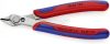 KNIPEX Elektronikai oldalcsípő fogó, kétkomponensű nyél, Super-Knips 125mm 78 03 125 SB