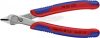 KNIPEX Elektronikai oldalcsípő fogó, kétkomponensű nyél, Super-Knips 125mm 78 03 125 SB