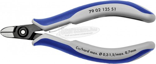 KNIPEX 79 02 125 S1 Oldalcsípőfogó 130mm 79 02 125 S1