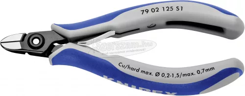 KNIPEX 79 02 125 S1 Oldalcsípőfogó 130mm 79 02 125 S1