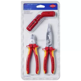   KNIPEX Super-Knirps 00 31 30 BK V02 Fogó készlet 00 31 30 BK V02
