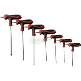   KUNZER 7TGST07 Hatlapú kerek csavarhúzó 7 részes Belső kerek hatlap (TX) 7TGST07