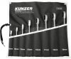 KUNZER 7RRG08 Racsnis csavarkulcs készlet 8 részes 8-19mm 7RRG08
