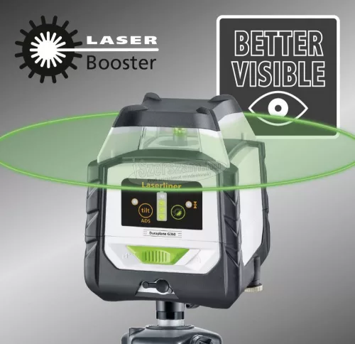 Laserliner Duraplane G360 RX Vonallézer Önszintező 052.551A