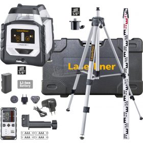   Laserliner Duraplane 360 Set 175cm Vonallézer Önszintező 052.500A