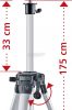 Laserliner Duraplane 360 Set 175cm Vonallézer Önszintező 052.500A