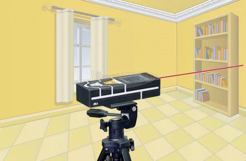 Laserliner 080.820A Lézeres távolságmérő Mérési tartomány (max.) 20 m 080.820A