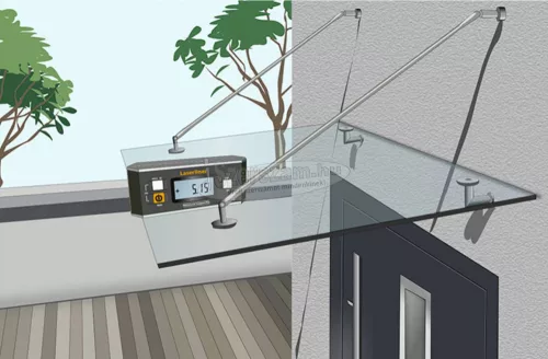 Laserliner MasterLevel Compact Plus 081.265A Digitális vízmérték Mágnessel 30mm 081.265A