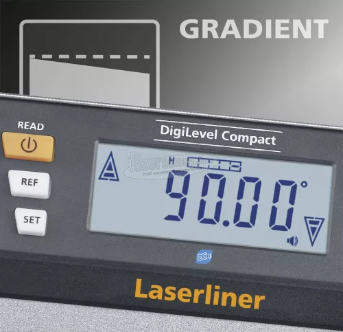 Laserliner DigiLevel Compact 081.280A Digitális vízmérték 0.5mm 081.280A