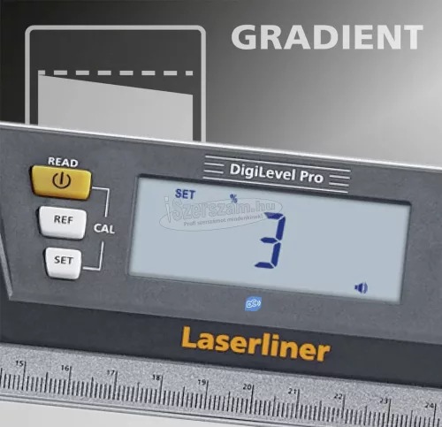 Laserliner DigiLevel Pro 100 081.274A Lézeres vízmérték 0.5mm 081.274A