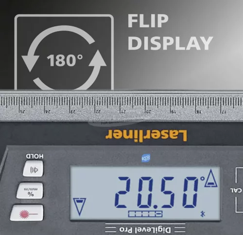 Laserliner DigiLevel Pro 100 081.274A Lézeres vízmérték 0.5mm 081.274A