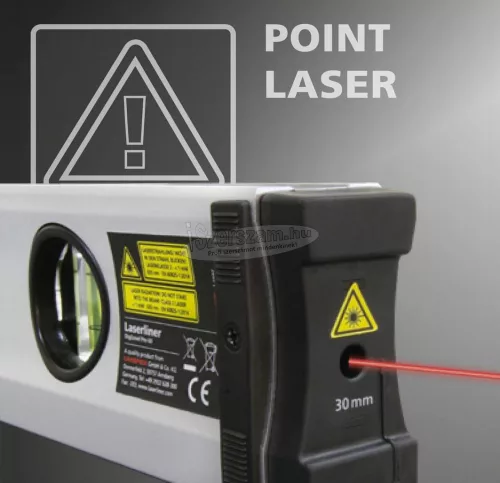Laserliner DigiLevel Pro 100 081.274A Lézeres vízmérték 0.5mm 081.274A