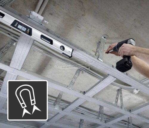 Laserliner DigiLevel Pro 60 081.271A Digitális vízmérték Mágnessel 600mm 90° 0.5mm/m 081.271A