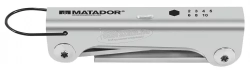 MATADOR 04409070 6szög Hajlított csavarhúzó 2/3/4/5/6/8/10mm 4409070