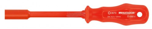 MATADOR szigetelt VDE 1000V hatlapfejű kulcs, 13x115mm 0670 1130