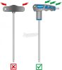 MATADOR T-fogantyús offset csavarhúzó, TORX, TX 15 0446 0450