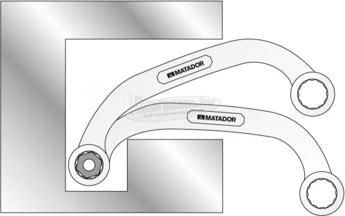 MATADOR 01881113 önindító kulcs 11x13mm 1881113