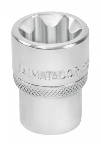MATADOR 30900110 Külső kerek hatlap (TX) Rátűzőkulcs E 11 3/8" 30900110