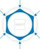 MATADOR 40750260 6szög Dugókulcs 26mm 1/2" 40750260