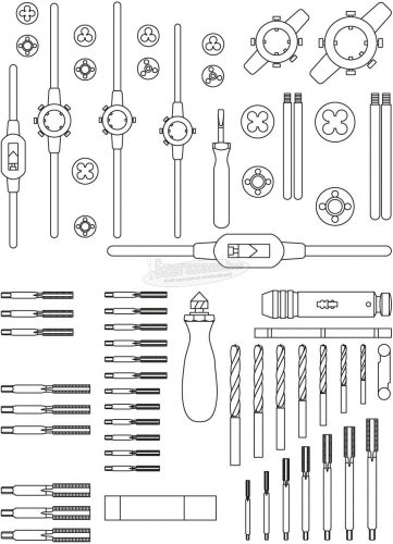 MATADOR 07669610 Menetvágó készlet 7669610