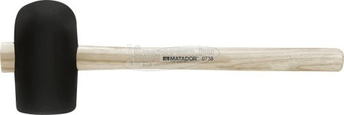 MATADOR Gumikalapács, DIN 5128 B, 520 g, 115x65mm 0738 0005
