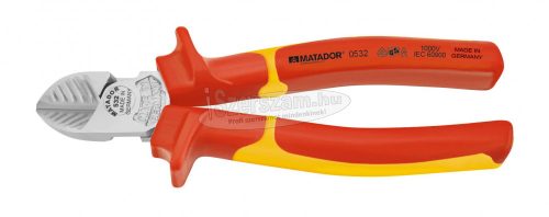 MATADOR 05321180 szigetelt VDE 1000V Oldalcsípőfogó 5321180