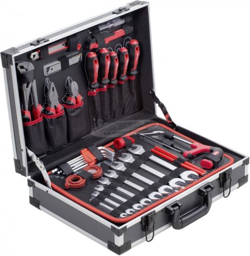 Meister Werkzeuge WU8971460 Szerszámos hordtáska, tartalommal 121 részes 460x320x140mm WU8971460