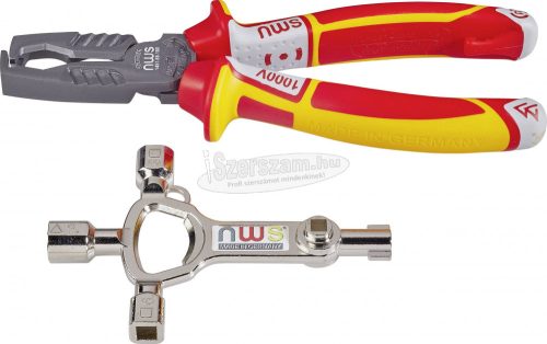 NWS MultiCutter szigetelt VDE 1000V 748 Többfunkciós fogó 5-16mm² 8-13mm 748