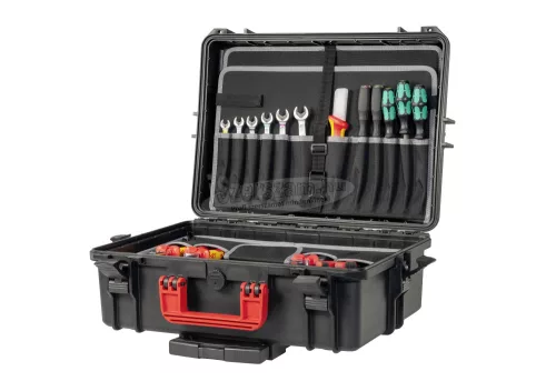 Parat PROTECT 34-S Roll 6505000391 Profi, Kisiparos, Kézműves, Technikus Szerszámos hordtáska, üresen 258x555x445mm 6505000391