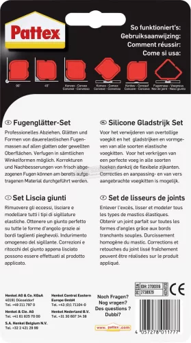 Pattex fugasimító készlet 2700316