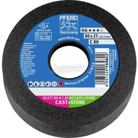   PFERD hengeres fazékkorong 50 ETT 80-8 C 80 SG CAST+STONE 63588122