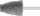 PFERD csapos csiszolótest KE 3550 8 CU 24 R5V CAST EDGE N 32216512