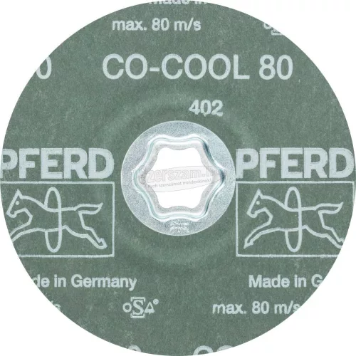 PFERD COMBICLICK fíbertárcsa CC-FS 125 CO-COOL 80 64193108