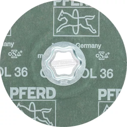 PFERD COMBICLICK fíbertárcsa CC-FS 115 CO-COOL 36 64193003