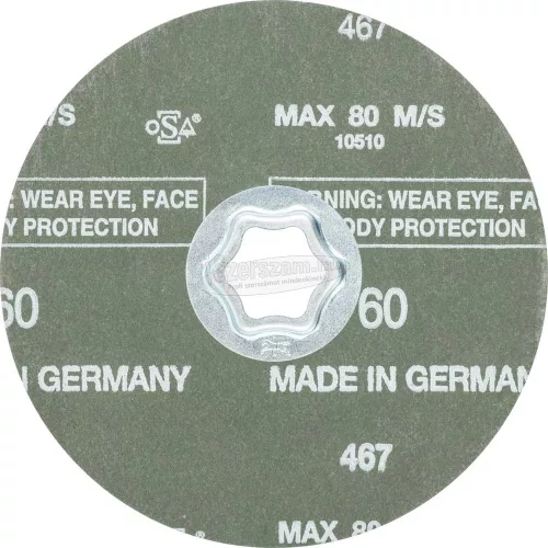 PFERD COMBICLICK fíbertárcsa CC-FS 125 A-COOL 60 64191106
