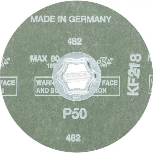 PFERD COMBICLICK fíbertárcsa CC-FS 125 A-COOL 50 64191105