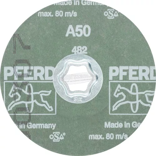 PFERD COMBICLICK fíbertárcsa CC-FS 125 A 50 64190105