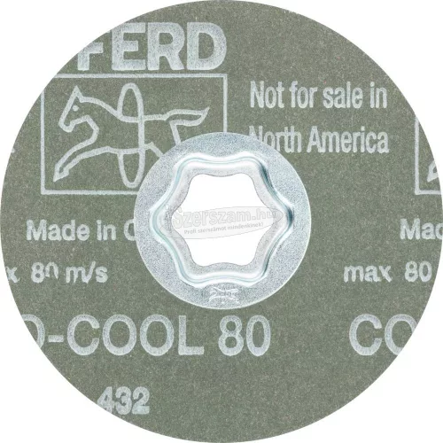 PFERD COMBICLICK fíbertárcsa CC-FS 100 CO-COOL 80 64189104