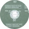 PFERD COMBICLICK fíbertárcsa CC-FS 125 Z 50 64290105