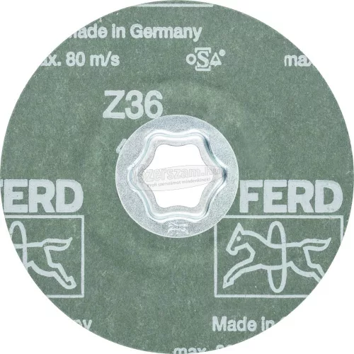 PFERD COMBICLICK fíbertárcsa CC-FS 115 Z 36 64290003
