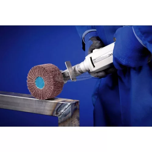 PFERD POLINOX csiszolóvászonnal kombinált vlies csiszolókerék menettel PNZ 10050 5/8-11 A 180 44642122